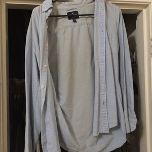 AE blue long sleeve men XS